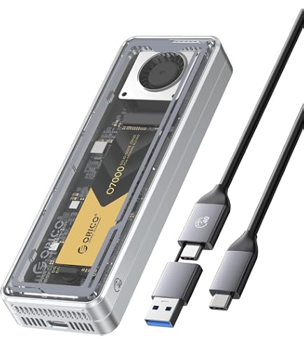40Gbps M.2 NVMe SSD Enclosure for Mac mini M4/M4 Pro, External